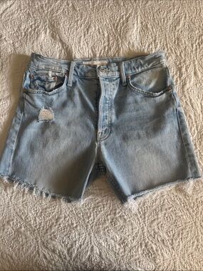 Mother Tomcat Denim Shorts